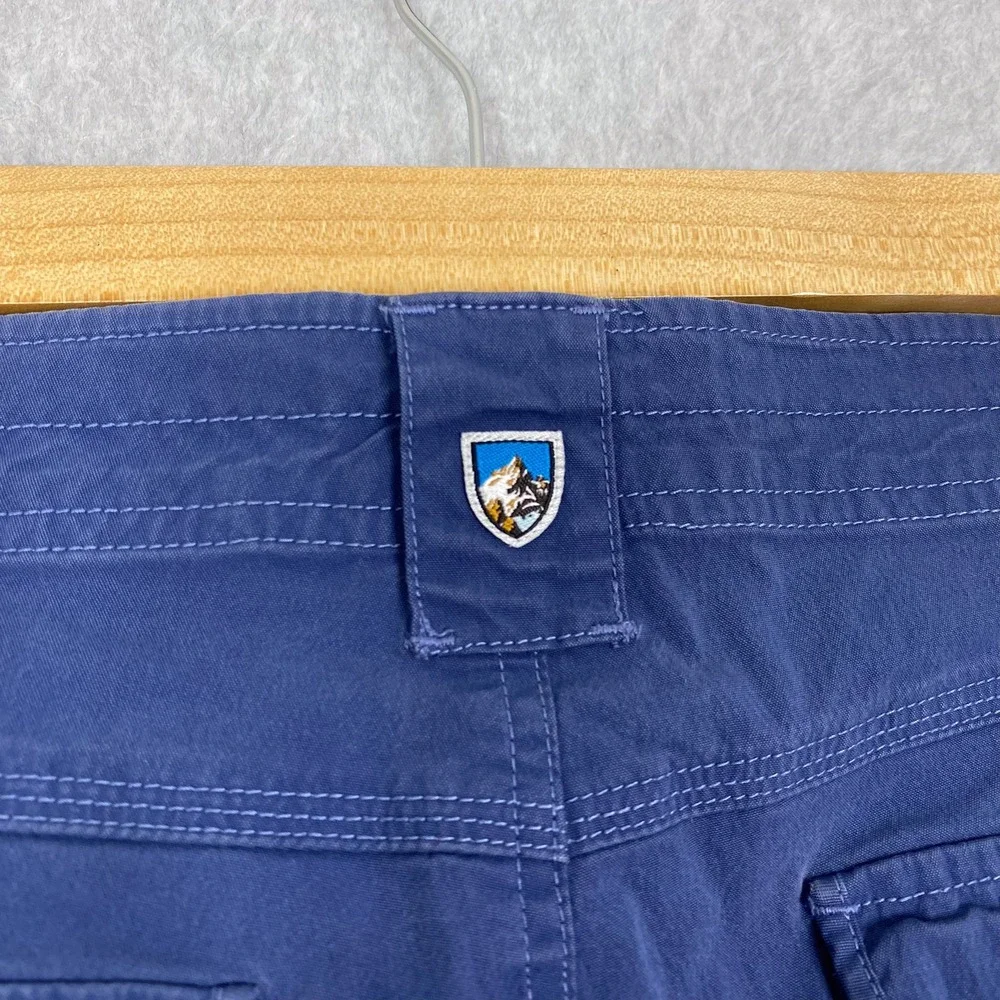 KUHL Shorts Womens 6 Blue Cargo - Picture 4 of 10